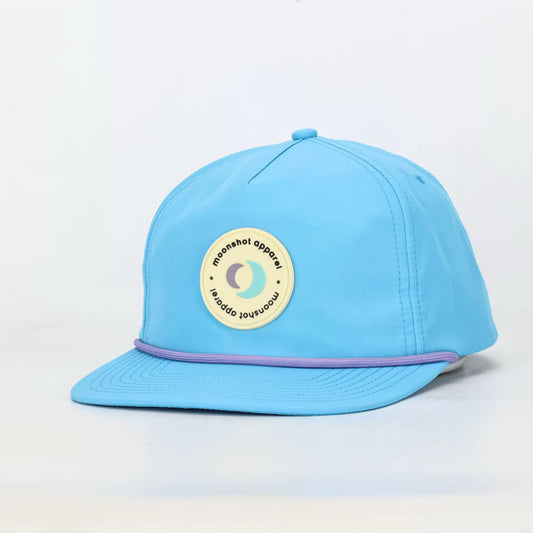 Moonshot Core Lid - Sky Blue - 5 Panel Unstructured