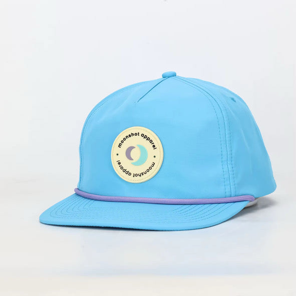 Moonshot Core Lid - Sky Blue - 5 Panel Unstructured