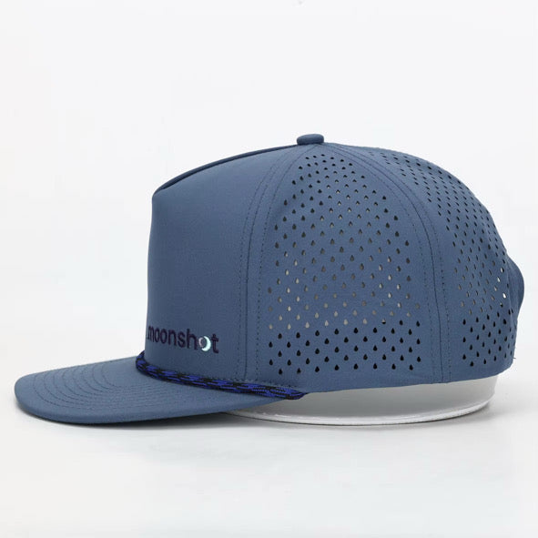 Moonshot Core Lid - Midnight Blue - 5 Panel Rope