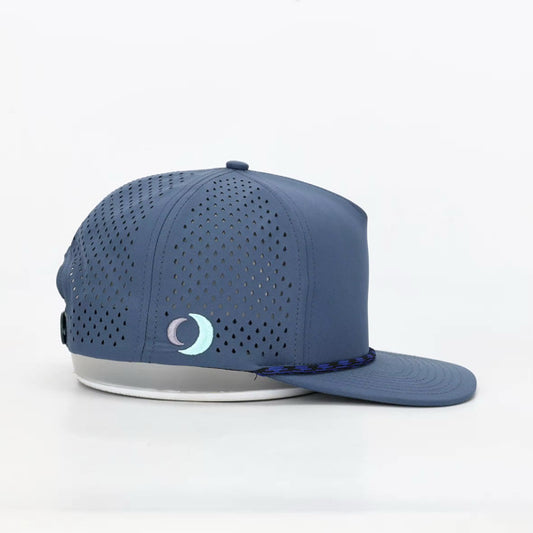 Moonshot Core Lid - Midnight Blue - 5 Panel Rope