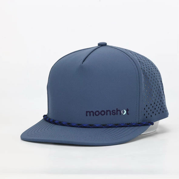 Moonshot Core Lid - Midnight Blue - 5 Panel Rope