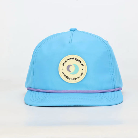 Moonshot Core Lid - Sky Blue - 5 Panel Unstructured